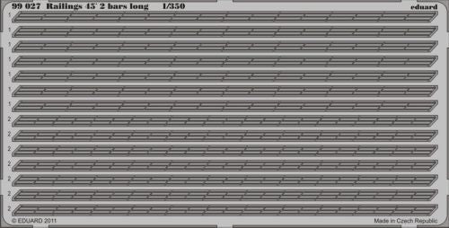 Railings 45´ 2 bars long