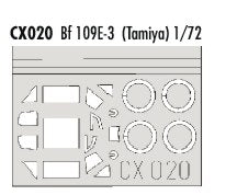 Messerschmitt Bf-109E-3 (designed to be used with Tamiya kits) (made from yellow Japanese produced Kabuki tape)