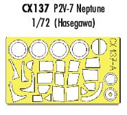 Lockheed P2V-7 Neptune (designed to be used with Hasegawa and Revell kits) (made from yellow Japanese produced Kabuki tape)