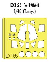 Focke-Wulf Fw-190A-8 (designed to be used with Tamiya kits) (made from yellow Japanese produced Kabuki tape)