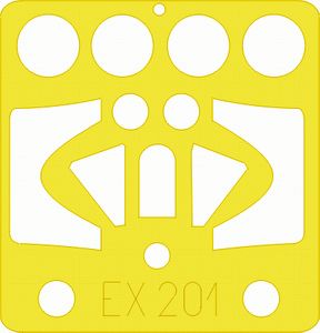 Westland Wyvern S.4 (designed to be used with Trumpeter kits) (made from yellow Japanese produced Kabuki tape)