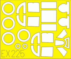 Lavochkin La-5FN (designed to be used Kovozavody Prostejov and Zvezda kits) (made from yellow Japanese produced Kabuki tape)