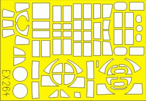 Grumman TBM-3 Avenger (designed to be used with Hobby Boss kits) (made from yellow Japanese produced Kabuki tape)