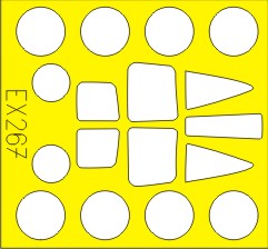 BAC TSR-2 (designed to be used with Airfix kits) (made from yellow Japanese produced Kabuki tape)