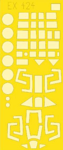 Fairey Firefly Mk.I (designed to be used with Special Hobby kits) (made from yellow Japanese produced Kabuki tape)