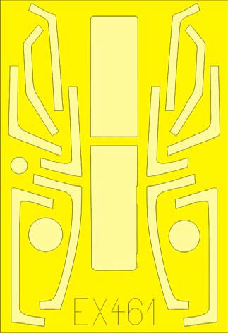 Bell AH-1Z(designed to be used with Kitty Hawk Models Models and Zimi Model kits) (made from yellow Japanese produced Kabuki tape)