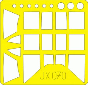Republic P-47D-20 Thunderbolt (designed to be used Trumpeter kits) (made from yellow Japanese produced Kabuki tape)