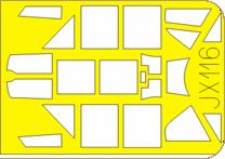 Messerschmitt Bf-109F-4 (designed to be used with Hasegawa kits) (made from yellow Japanese produced Kabuki tape)