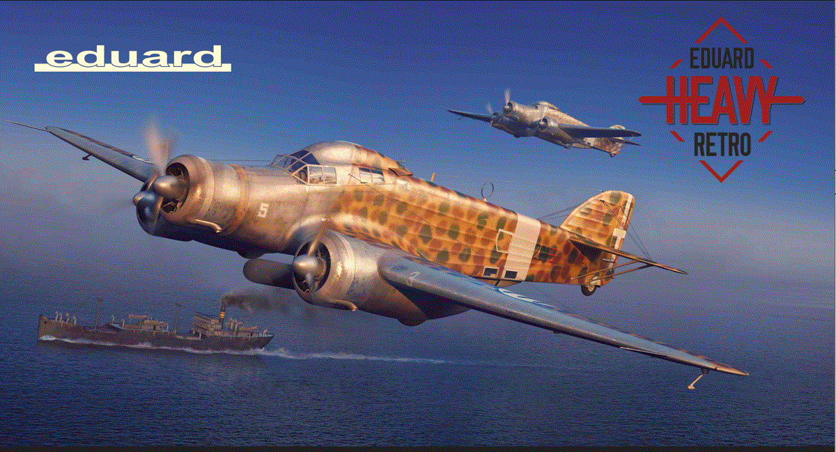 Eduard 1/48 Savoia-Marchetti SM.79 ‘Spaviero’ bomber 11179