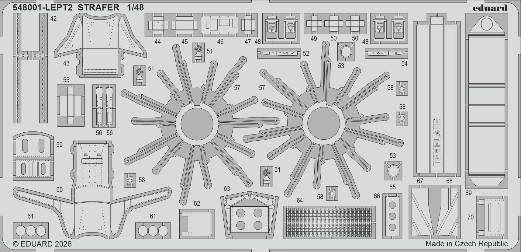 Eduard Strafer / North-American B-25J Mitchell EDK548001