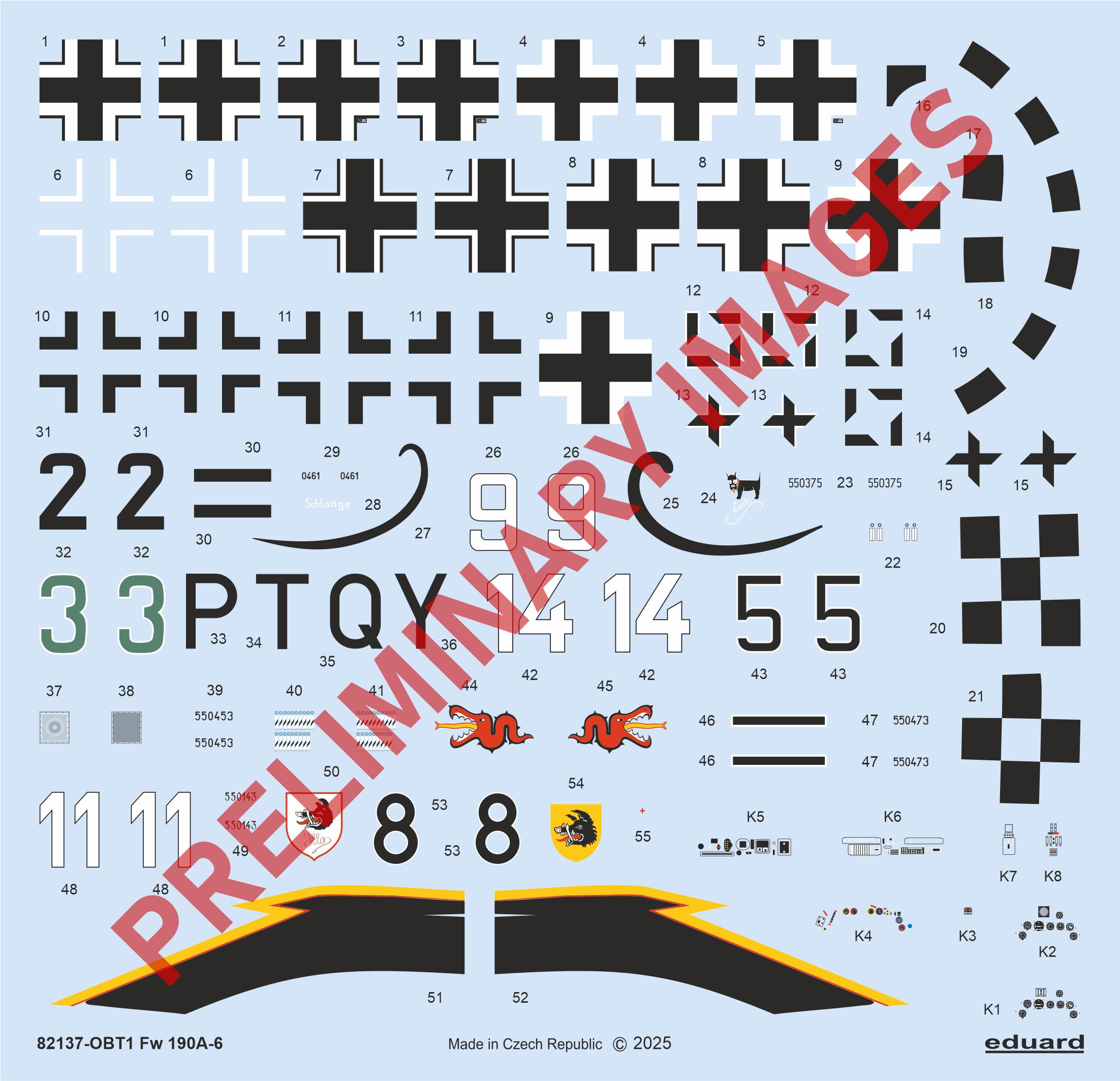 1/48 Focke-Wulf Fw-190A-6 The ProfiPACK edition kit Eduard - Model Aircraft
