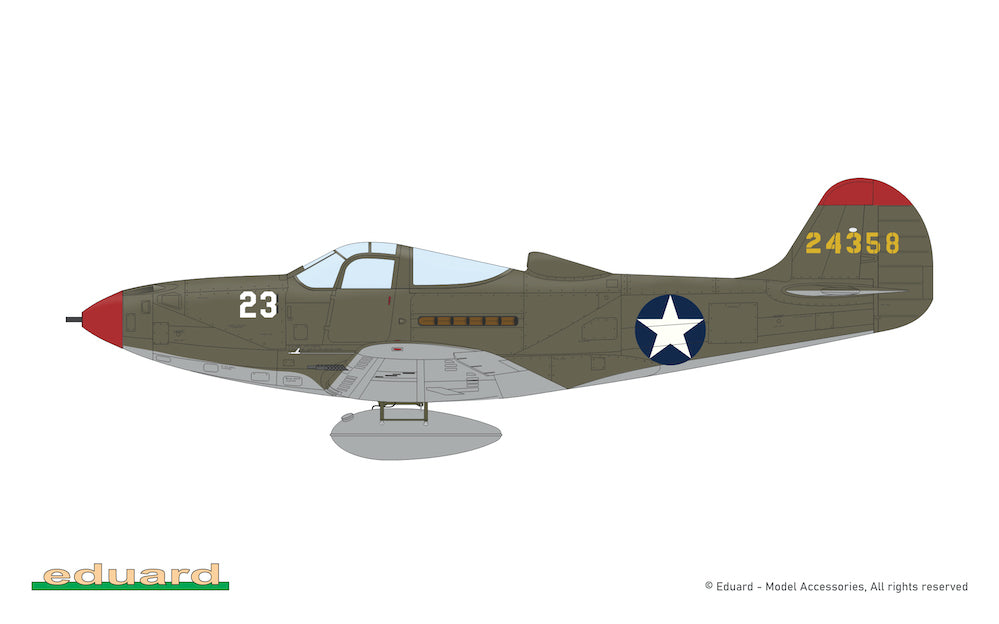 Bell P-39K/L Airacobra The Weekend edition kit Eduard EDK8463