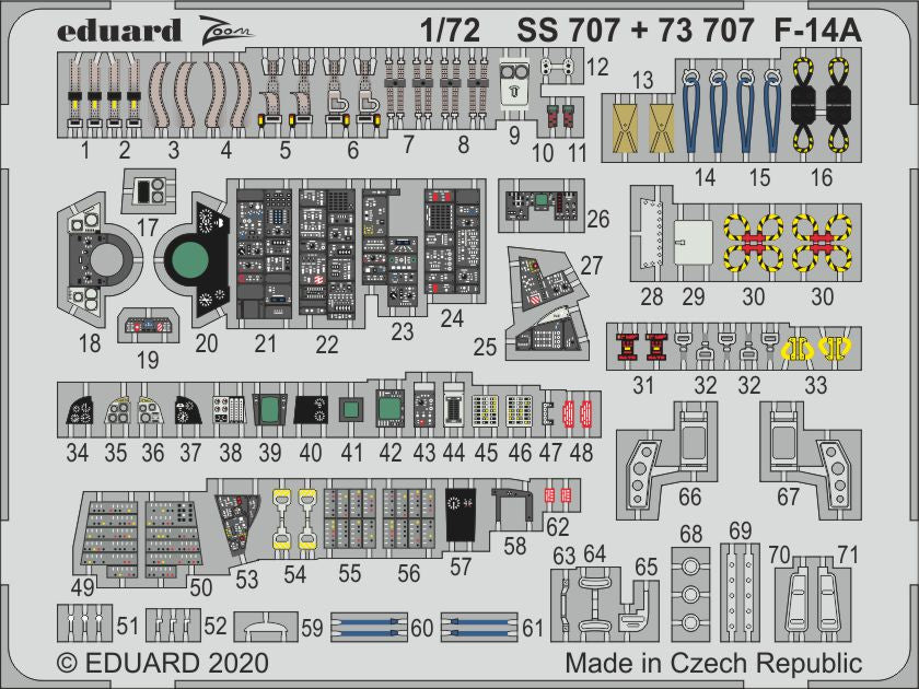 Grumman F-14A Tomcat (designed to be used with Academy kits)