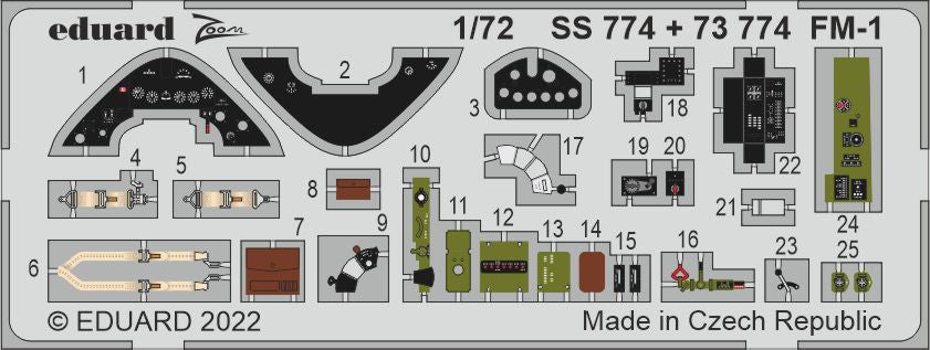 General-Motors FM-1 & FM-2 Wildcat (designed to be used with Arma Hobby kits)