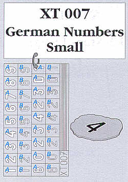 small German numbers