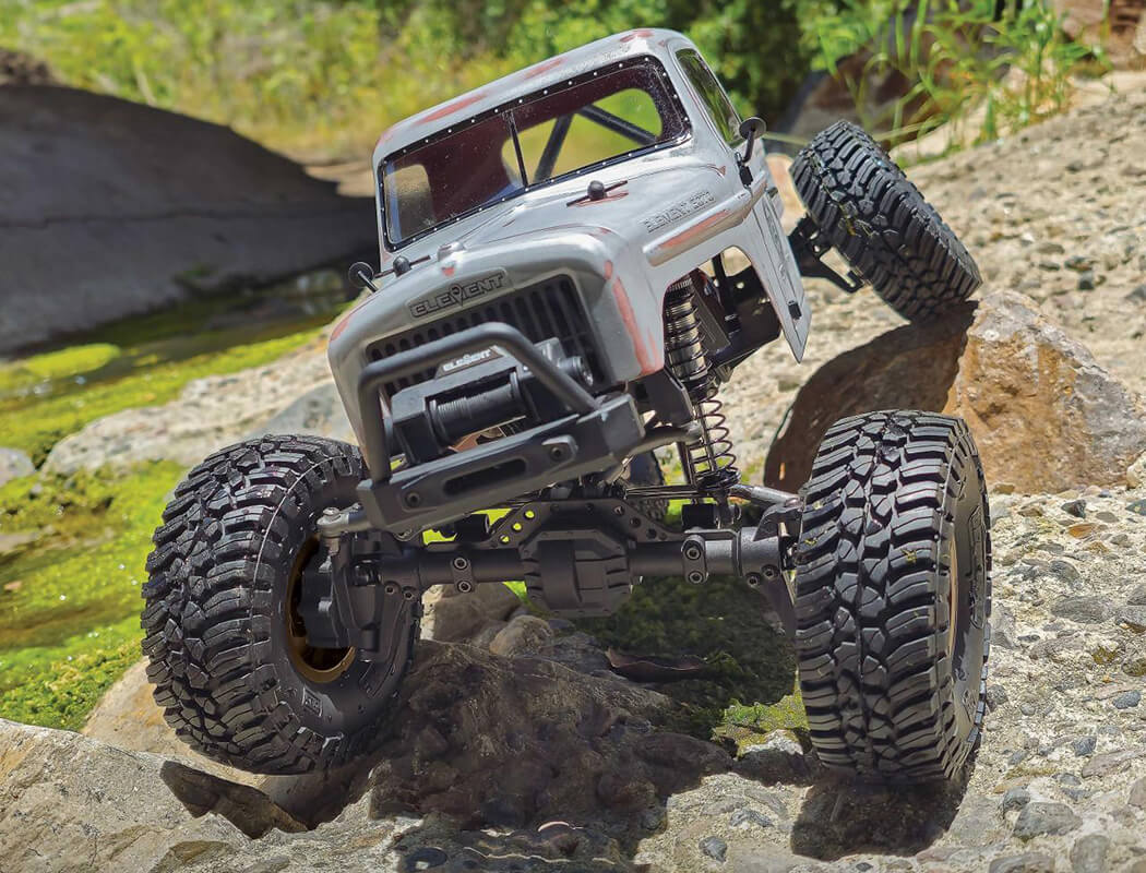 ELEMENT RC ENDURO ECTO TRAIL TRUCK RTR GREY WITH PORTAL AXLES EL40130