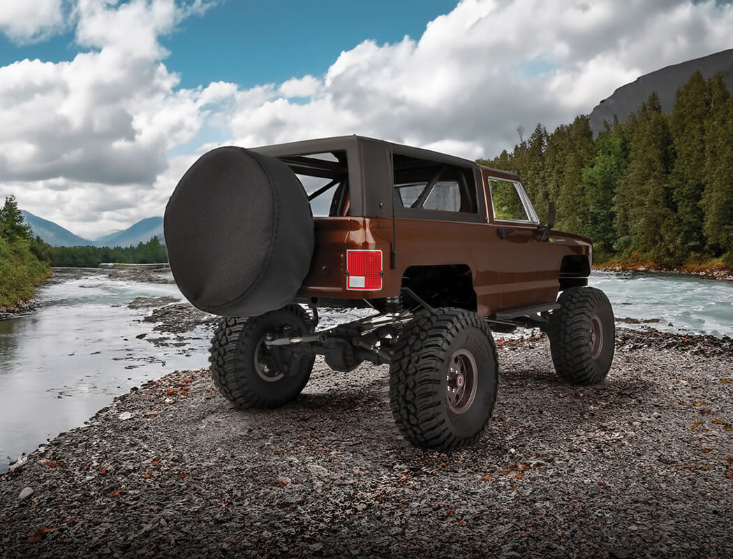 ELEMENT RC ENDURO TRAILWALKER PORTAL AXLES TRAIL RTR EL40131