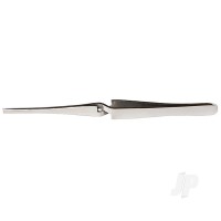 Excel 4.5in Pointed Self Closing Stainless Steel Tweezers (Carded) EXL30413