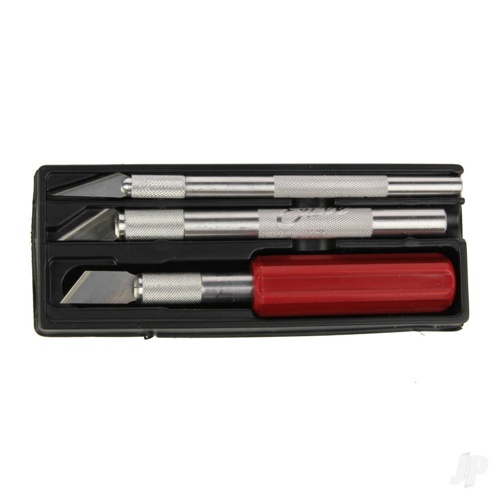 Excel Hobby Knife Set, Wooden Box (Carded) EXL44382 6