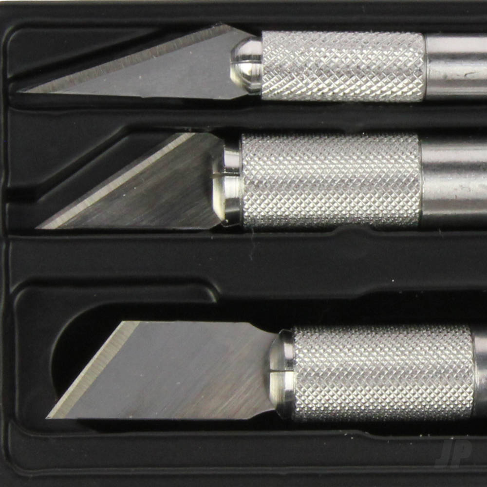 Excel Hobby Knife Set, Wooden Box (Carded) EXL44382 7