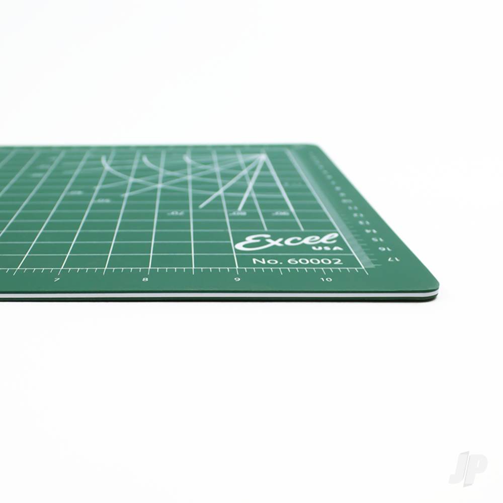 Excel 12x8.5in Self-Healing Cutting Mat, Green EXL60002