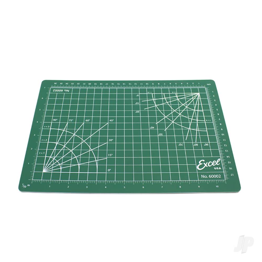 Excel 12x8.5in Self-Healing Cutting Mat, Green EXL60002