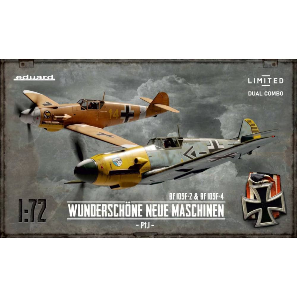 Eduard 1/72 Wunderschöne Neue Maschinen Bf109F2 & Bf109F-4 Combo 2142