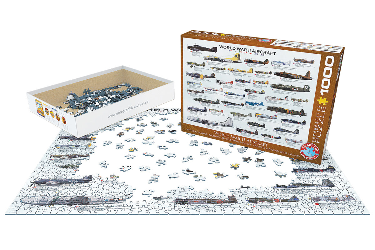 Eurographics Puzzle 1000 Pc - Wwii Aircraft
