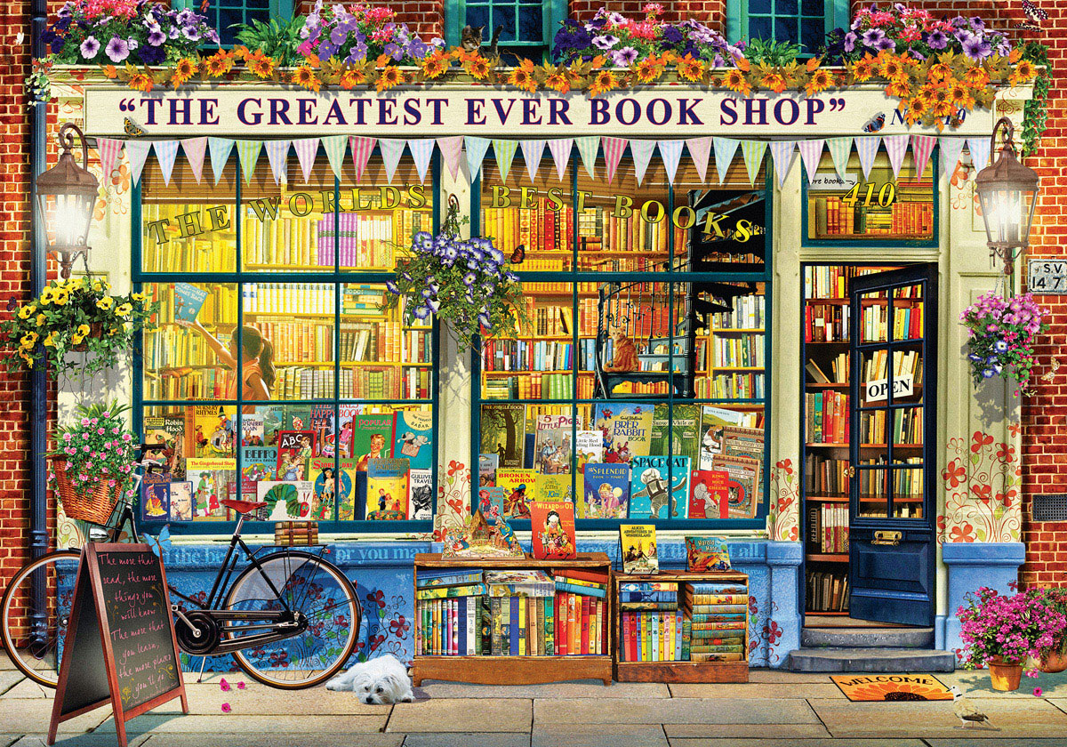 Eurographics Puzzle 1000 Pc The Greatest Bookstore In The World Eg60005351