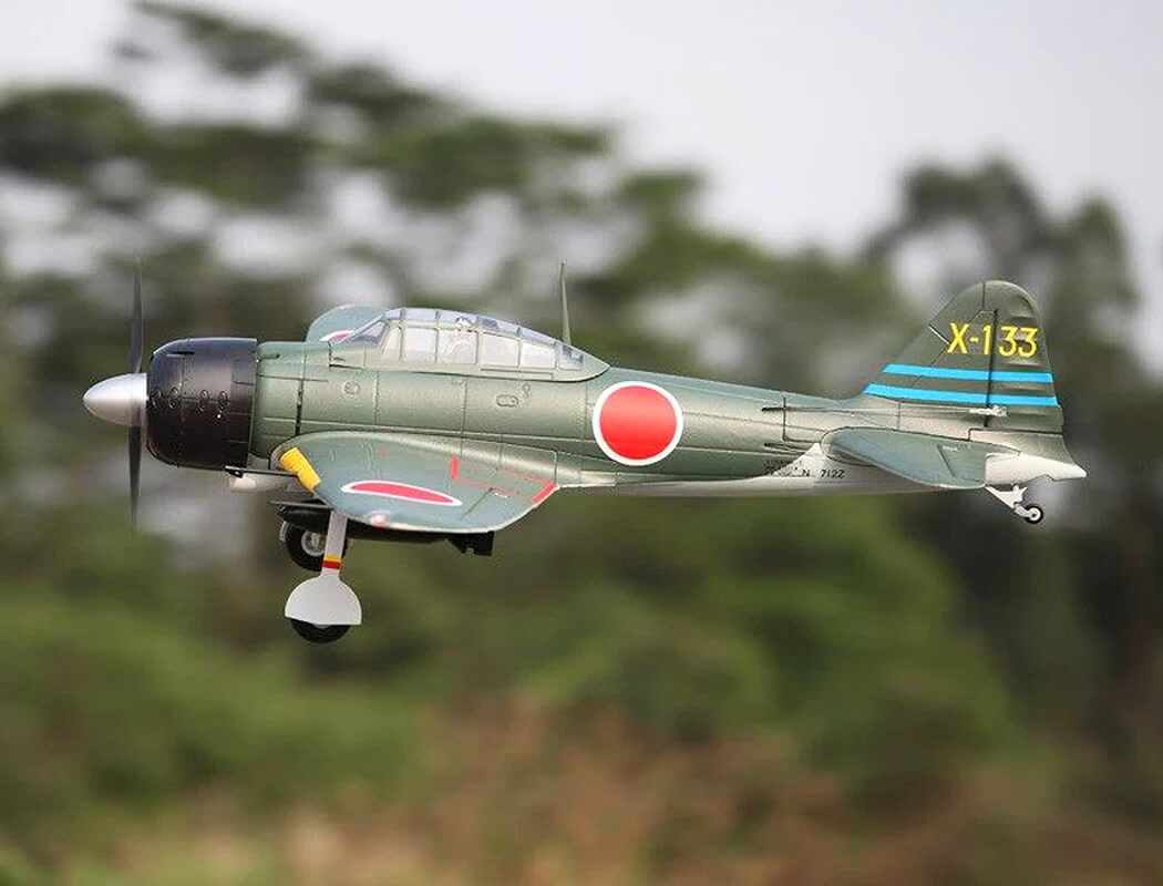 FMS 1400MM A6M3 ZERO PNP GREEN FMS033PGN