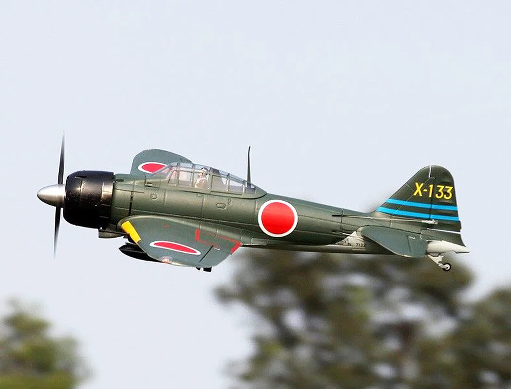 FMS 1400MM A6M3 ZERO PNP GREEN FMS033PGN