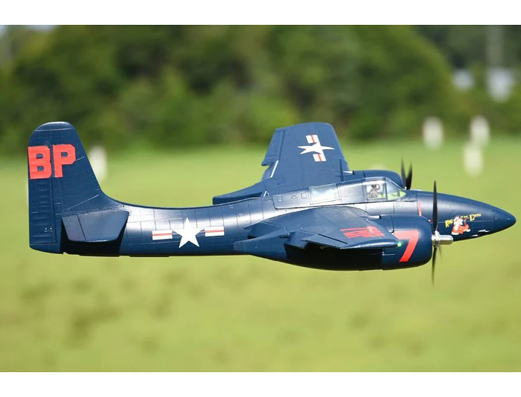 FMS 1700MM F7F TIGERCAT PNP BLUE FMS098PBU