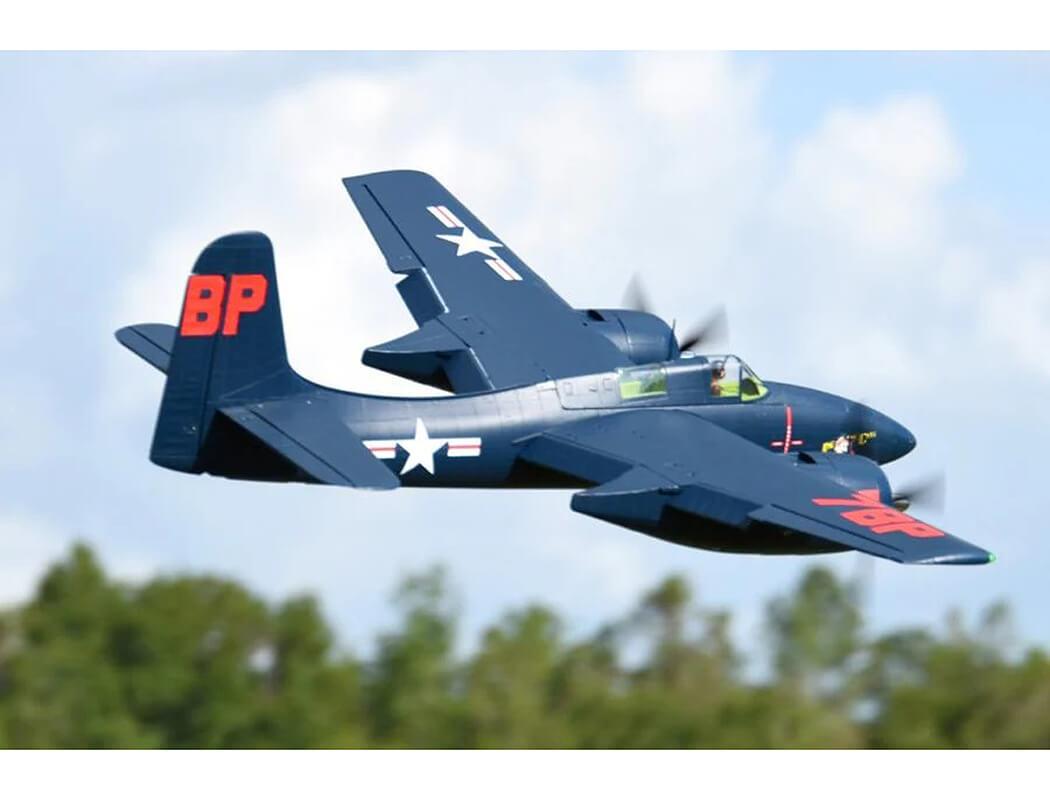 FMS 1700MM F7F TIGERCAT PNP BLUE FMS098PBU