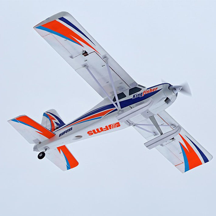 FMS 1400MM KINGFISHER PNP WITH WHEELS,FLOATS,SKIS AND FLAPS FMS103PF-REFV3
