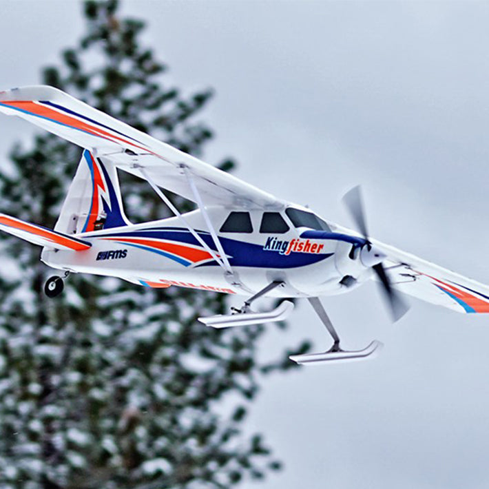 FMS 1400MM KINGFISHER PNP WITH WHEELS,FLOATS,SKIS AND FLAPS FMS103PF-REFV3