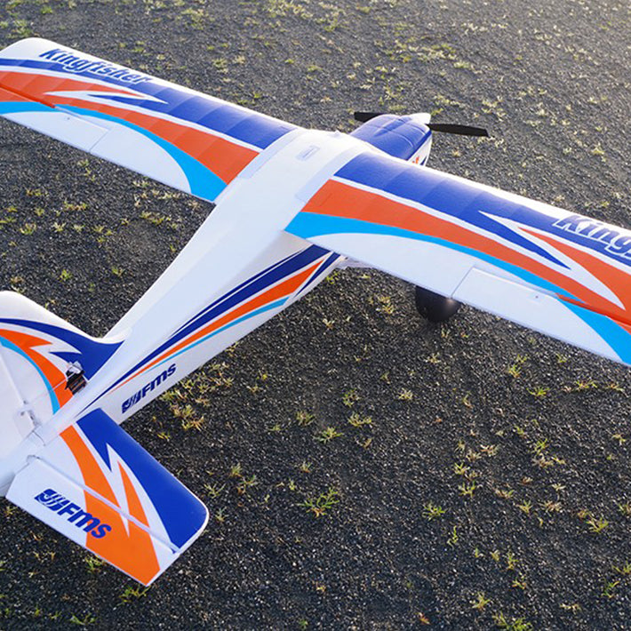 FMS 1400MM KINGFISHER PNP WITH WHEELS,FLOATS,SKIS AND FLAPS FMS103PF-REFV3