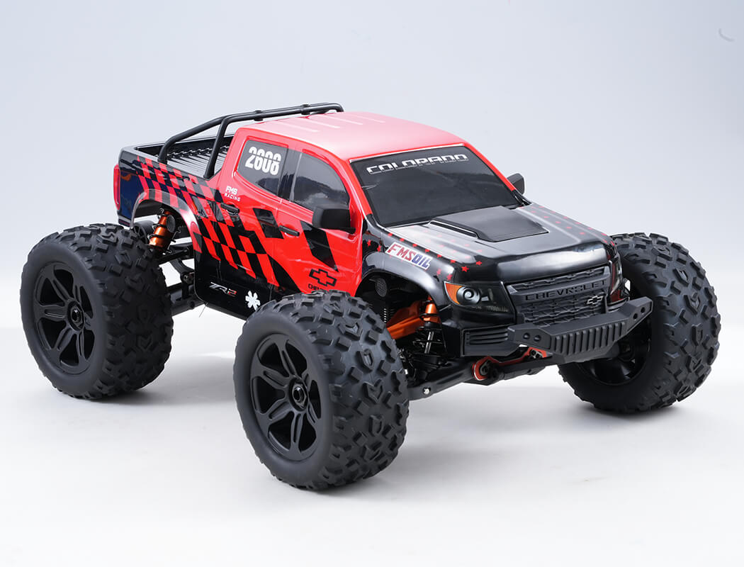 FMS Fms Fmt10 1:10 Colorado 4X4 Rs Red/Black Truck FMS11021RSRDBK