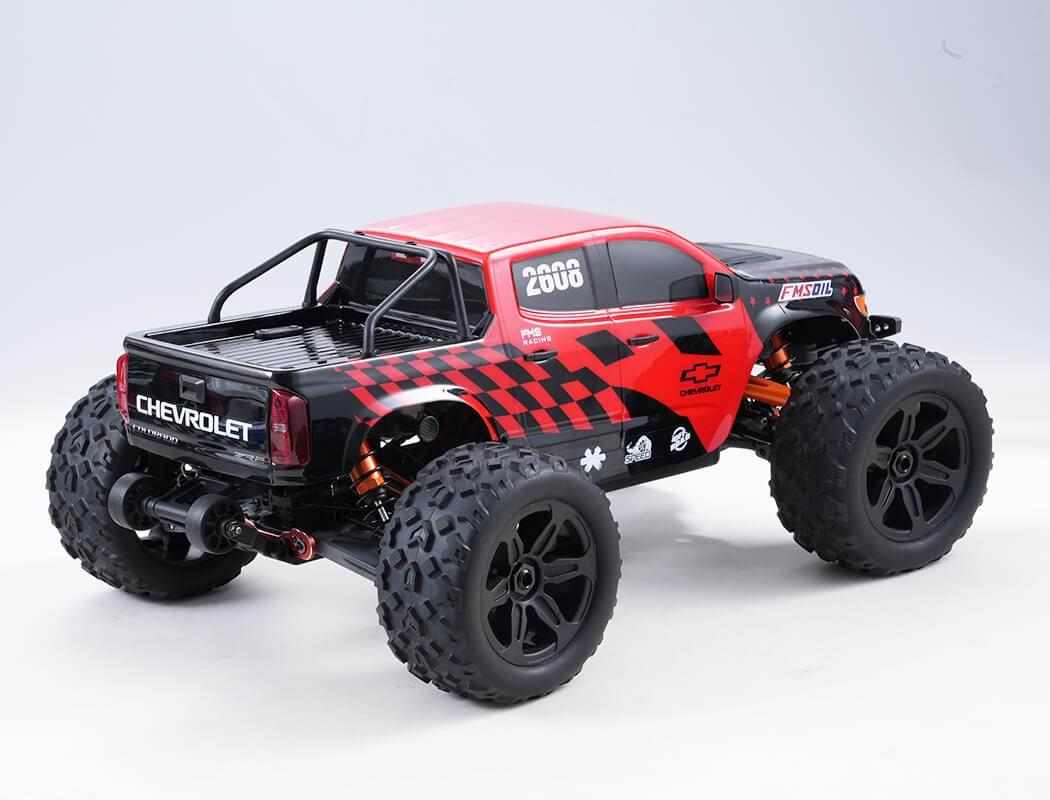 FMS Fms Fmt10 1:10 Colorado 4X4 Rs Red/Black Truck FMS11021RSRDBK