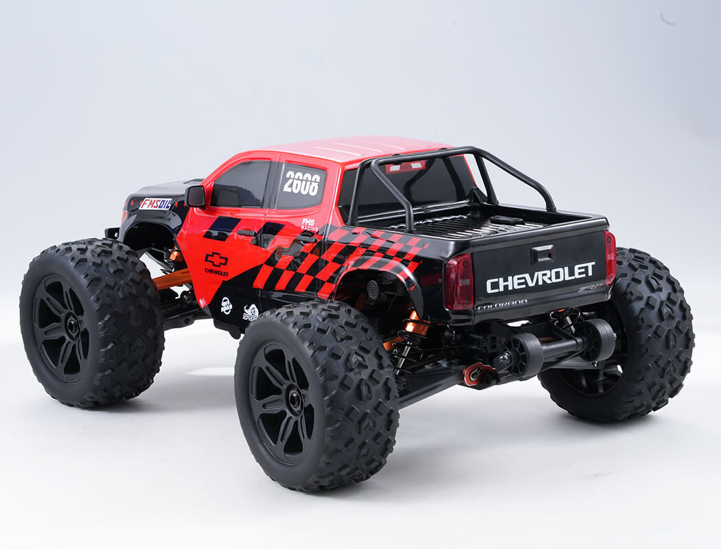 FMS Fms Fmt10 1:10 Colorado 4X4 Rs Red/Black Truck FMS11021RSRDBK