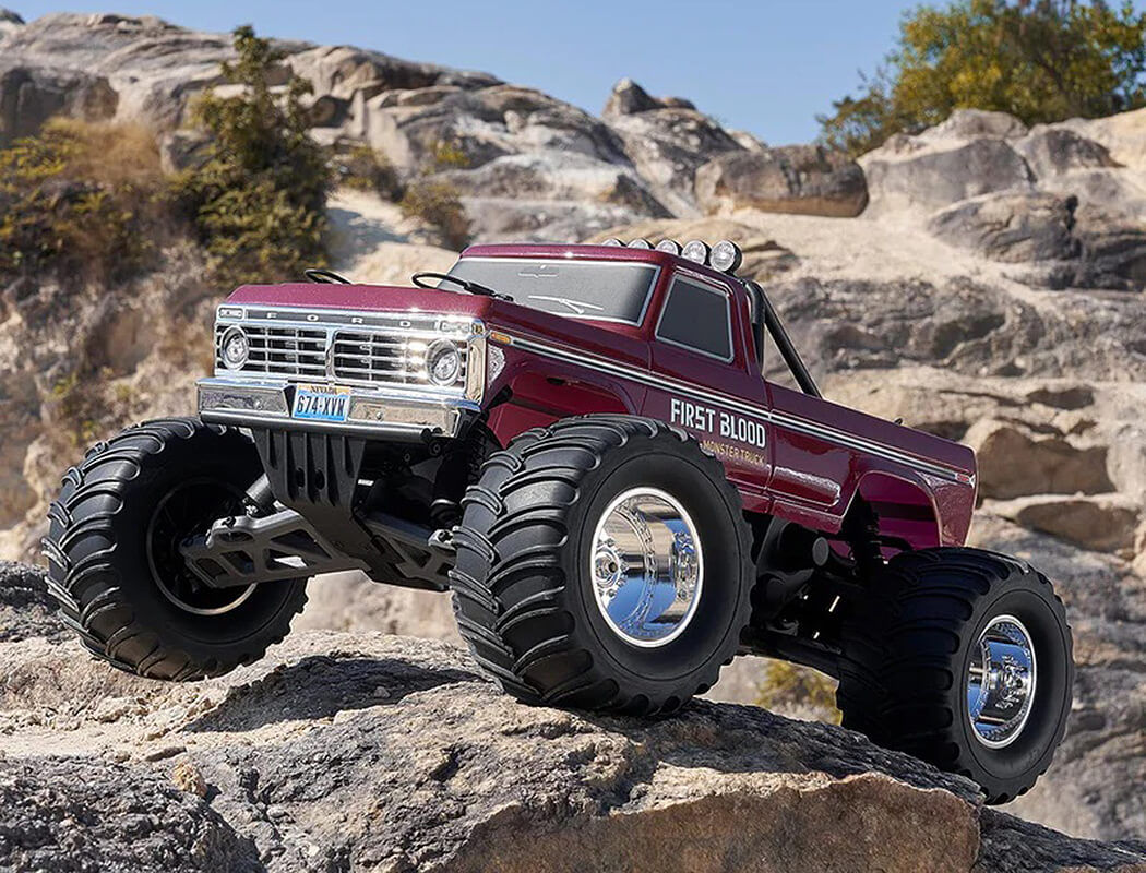 FMS 1:10 Ford F100 RS 2wd Stadium Truck – First Blood FMS11023RTRFB