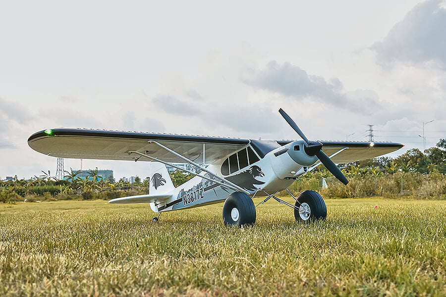 FMS 1300MM PA-18 RTF WITH REFLEX V3 FMS138R-REFV3