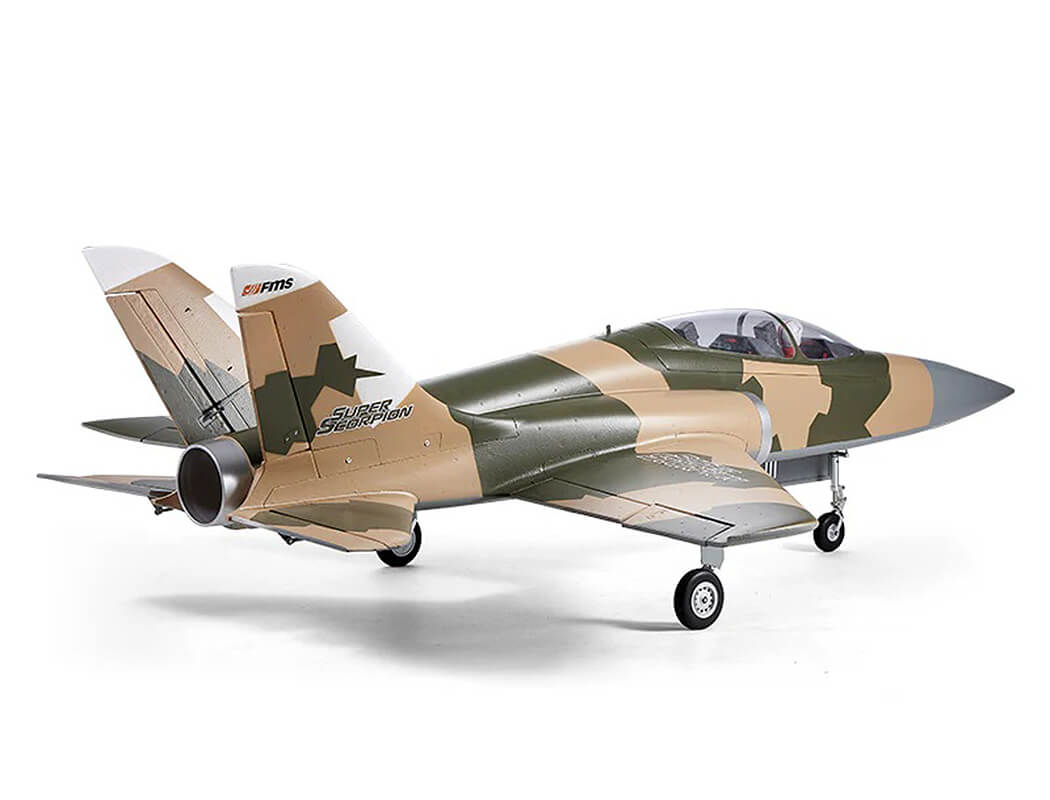 FMS 90MM EDF SUPER SCORPION PNP V2 6S JET - CAMO FMS145PCM6S