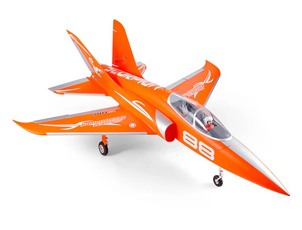 FMS 90MM EDF SUPER SCORPION PNP V2 6S JET - ORANGE FMS145POR6S