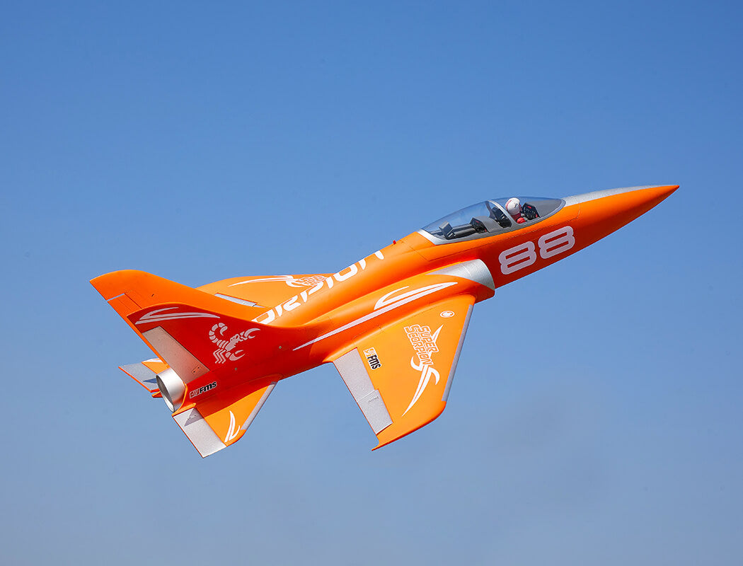 FMS 90MM EDF SUPER SCORPION PNP V2 8S JET - ORANGE FMS145POR8S