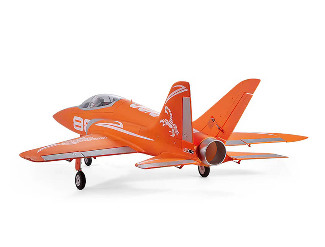 FMS 90MM EDF SUPER SCORPION PNP V2 8S JET - ORANGE FMS145POR8S