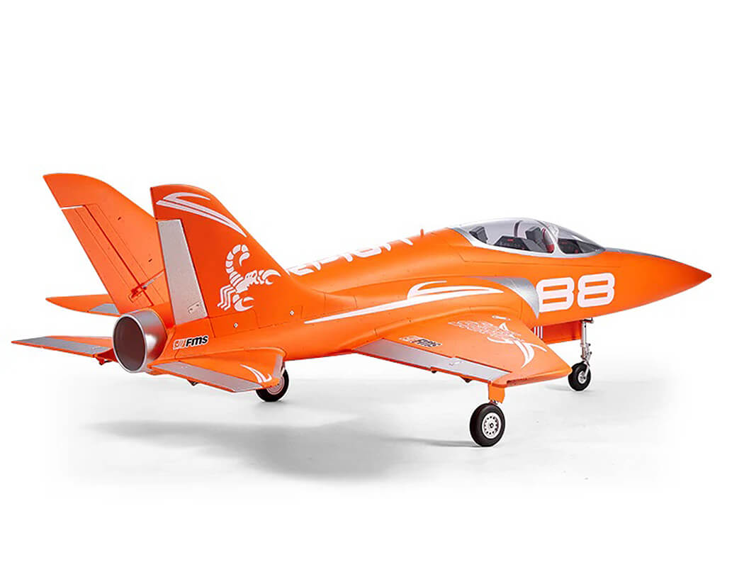FMS 90MM EDF SUPER SCORPION PNP V2 8S JET - ORANGE FMS145POR8S