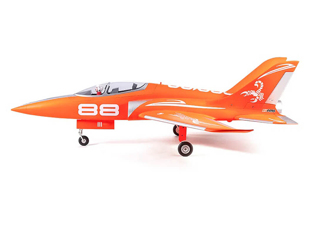 FMS 90MM EDF SUPER SCORPION PNP V2 8S JET - ORANGE FMS145POR8S