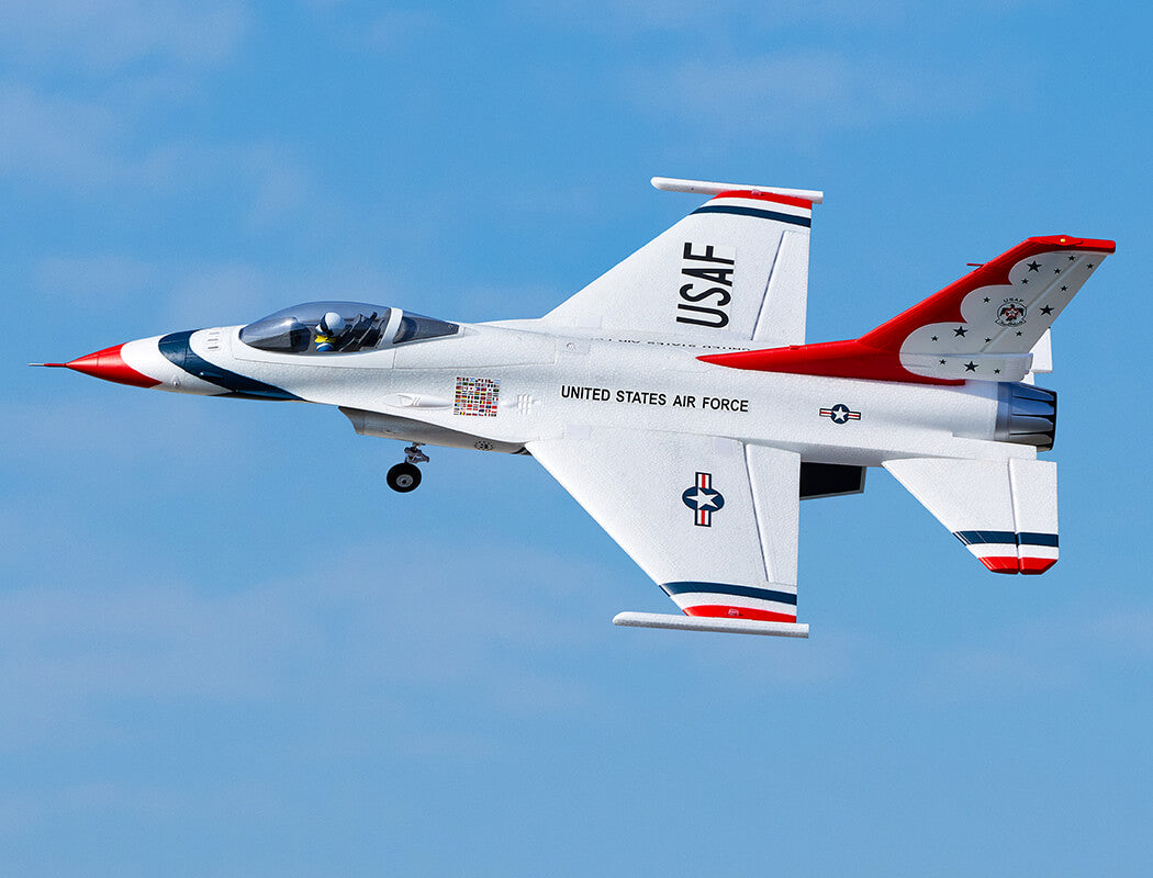 FMS 64mm F-16 BLUE THUNDER EDF PNP FMS146PBT