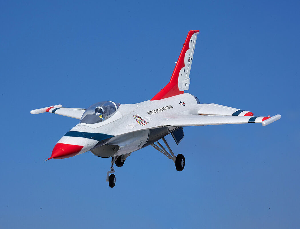 FMS 64mm F-16 BLUE THUNDER EDF PNP FMS146PBT