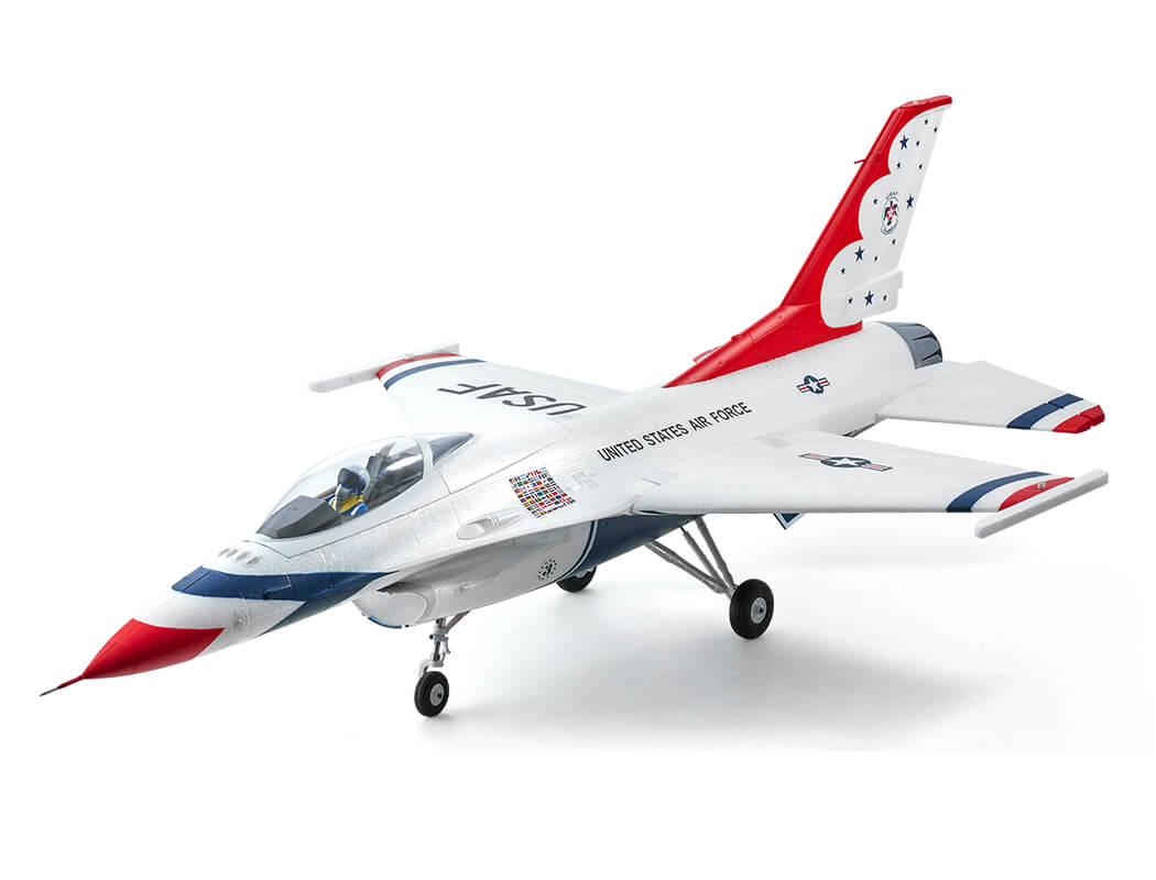 FMS 64mm F-16 BLUE THUNDER EDF PNP FMS146PBT